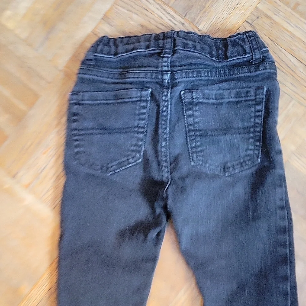 The Children's Place Skinny Black Kids Jeans Size 4T with Adjustable Waistband